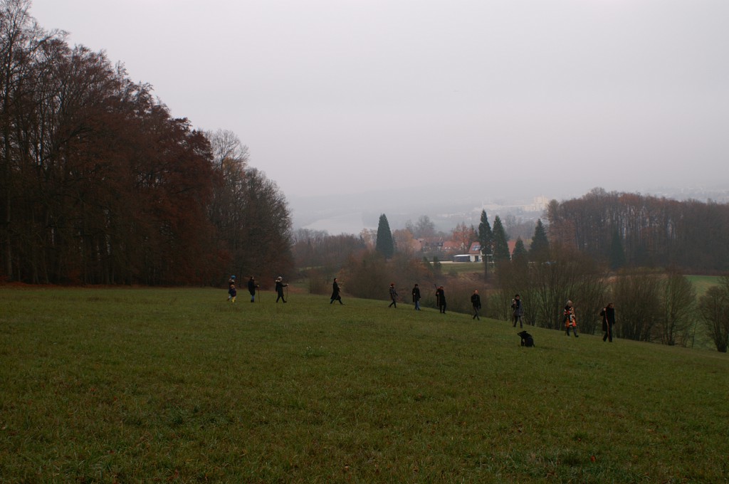 die Landschaft ist nur in Bewegung erfahrbar